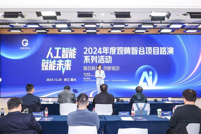 “人工智能·赋能未来”2024观畴智谷项目路演系列活动顺利举办