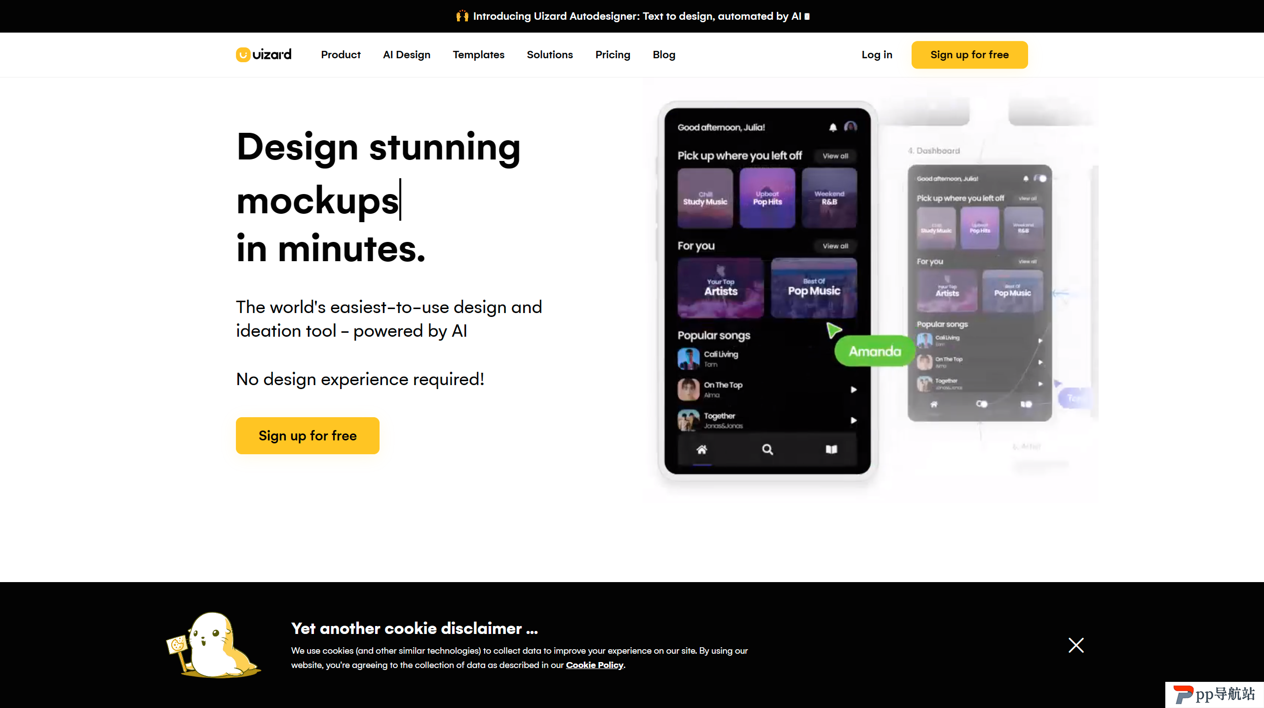 Uizard - App, Web, & UI Design Made Easy - Powered By AI - uizard.io.png